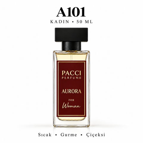 PACCI A101 Kadın Parfümü 50 ML – Sıcak • Gurme • Çiçeksi