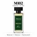 PACCI M102 Erkek Parfümü 50 ML – Mineral • Odunsu • Narenciyeli