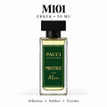 PACCI M101 Erkek Parfümü 50 ML – Odunsu • Amber • Gurme