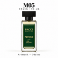PACCI M05 Erkek Parfümü 50 ML – Aromatik • Odunsu