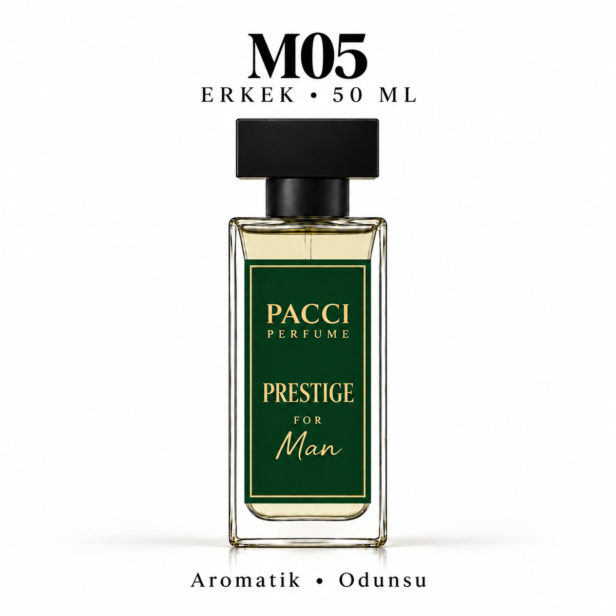 PACCI M05 Erkek Parfümü 50 ML – Aromatik • Odunsu