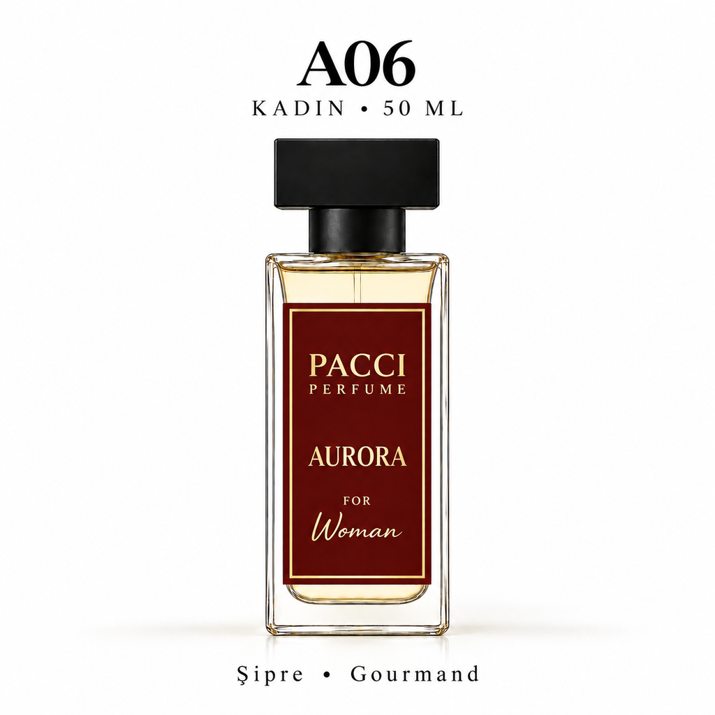 PACCI A06 Kadın Parfümü 50 ML – Şipre • Gourmand