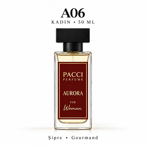 PACCI A06 Kadın Parfümü 50 ML – Şipre • Gourmand