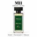 PACCI M11 Erkek Parfümü 50 ML – Ferah • Narenciyeli • Odunsu