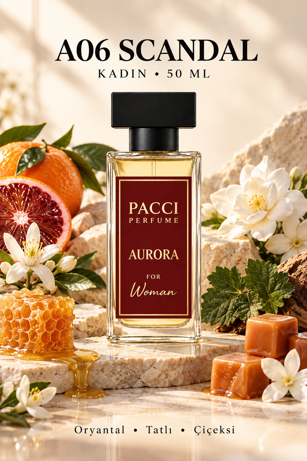 Jean Paul Gaultier Scandal esintili PACCI A06 kadın parfümü 50 ML