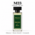 PACCI M23 Erkek Parfümü 50 ML – Odunsu • Deniz Esintili • Aromatik