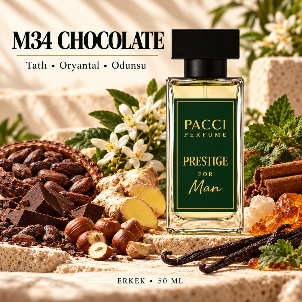 AXE Dark Temptation esintili PACCI M34 erkek parfümü 50 ML