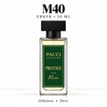 PACCI M40 Erkek Parfümü 50 ML – Odunsu • Deri