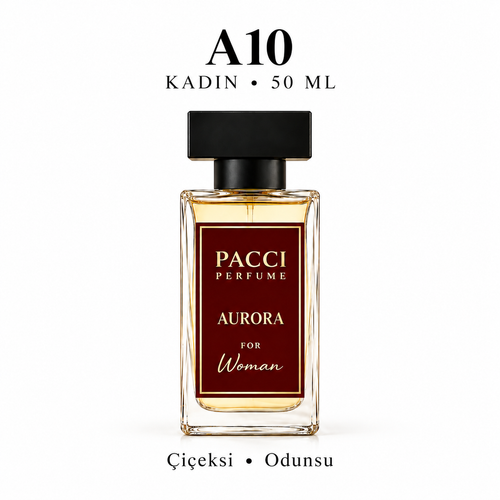 PACCI A10 Kadın Parfümü 50 ML – Çiçeksi • Odunsu