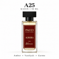 PACCI A25 Kadın Parfümü 50 ML – Amber • Vanilyalı • Gurme