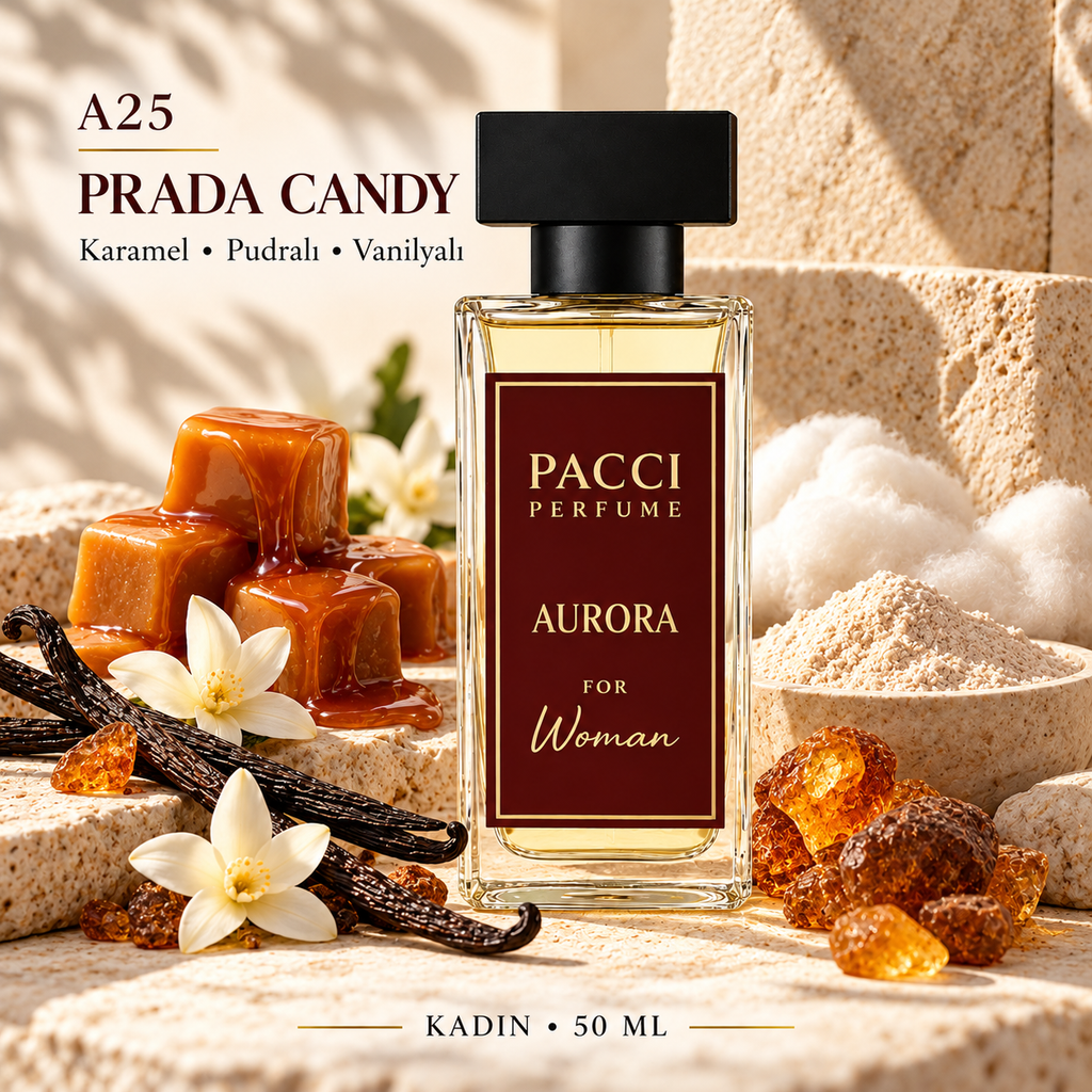 Prada Candy esintili PACCI A25 kadın parfümü 50 ML