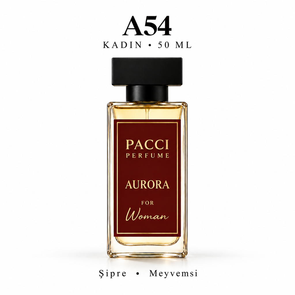 PACCI A54 Kadın Parfümü 50 ML – Şipre • Meyvemsi