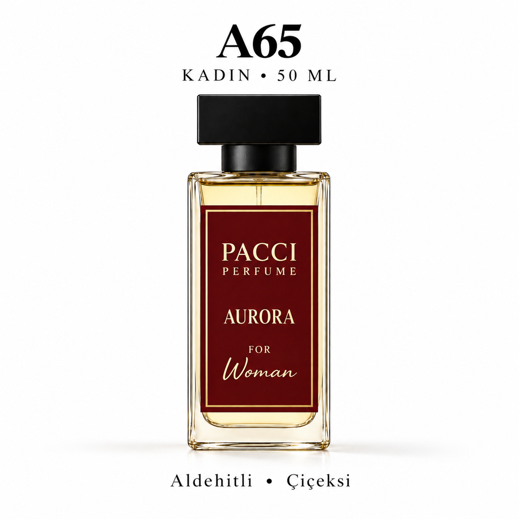 PACCI A65 Kadın Parfümü 50 ML – Aldehitli • Çiçeksi
