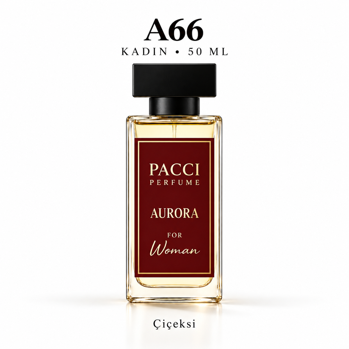 PACCI A66 Kadın Parfümü 50 ML – Çiçeksi