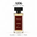 PACCI A106 Kadın Parfümü 50 ML – Çiçeksi • Amber • Tatlı