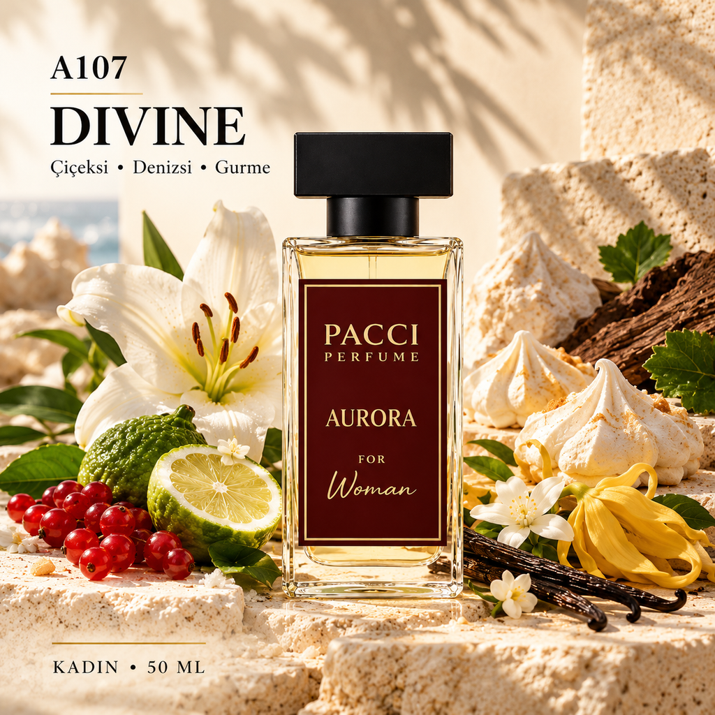 Jean Paul Gaultier Divine esintili PACCI A107 kadın parfümü 50 ML