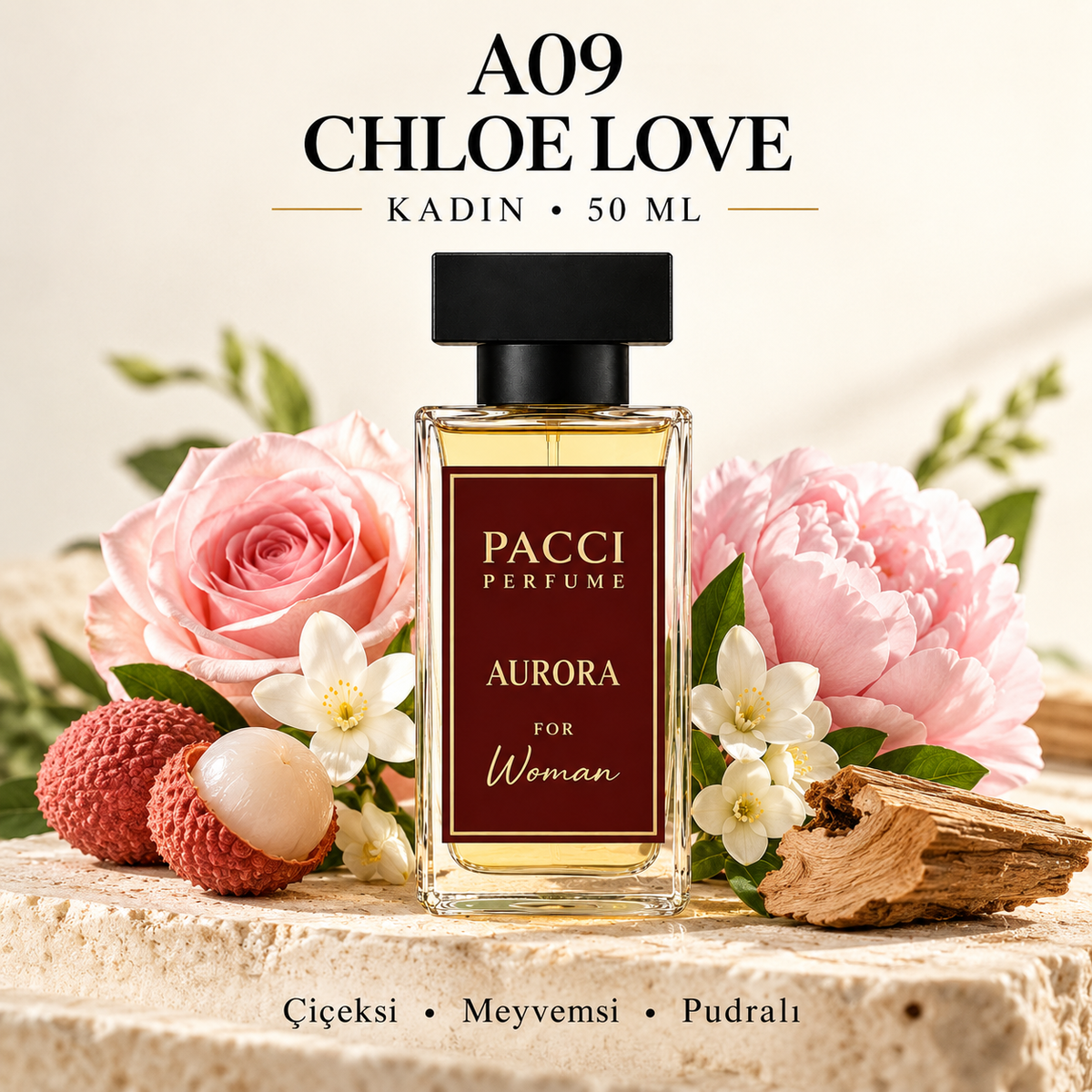 Chloé Love esintili PACCI A09 kadın parfümü 50 ML
