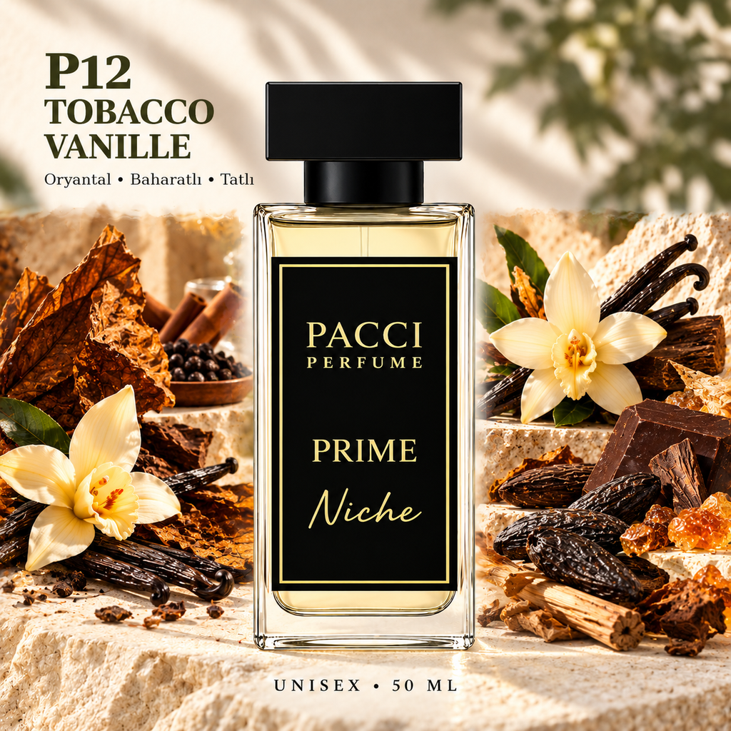 Tom Ford Tobacco Vanille esintili PACCI P12 niche unisex parfüm 50 ML