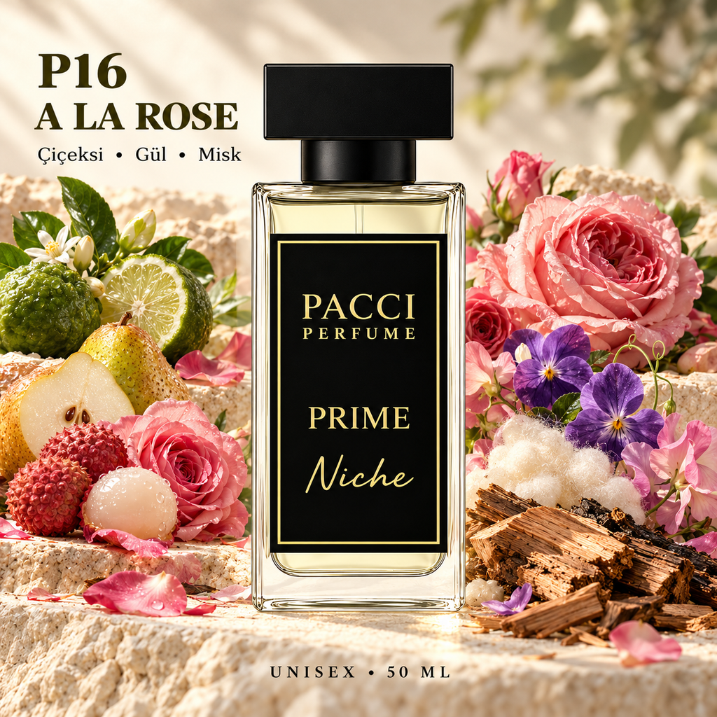 Kurkdjian À la Rose esintili PACCI P16 niche unisex parfüm 50 ML