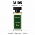 PACCI M108 Erkek Parfümü 50 ML – Aromatik • Baharatlı • Odunsu
