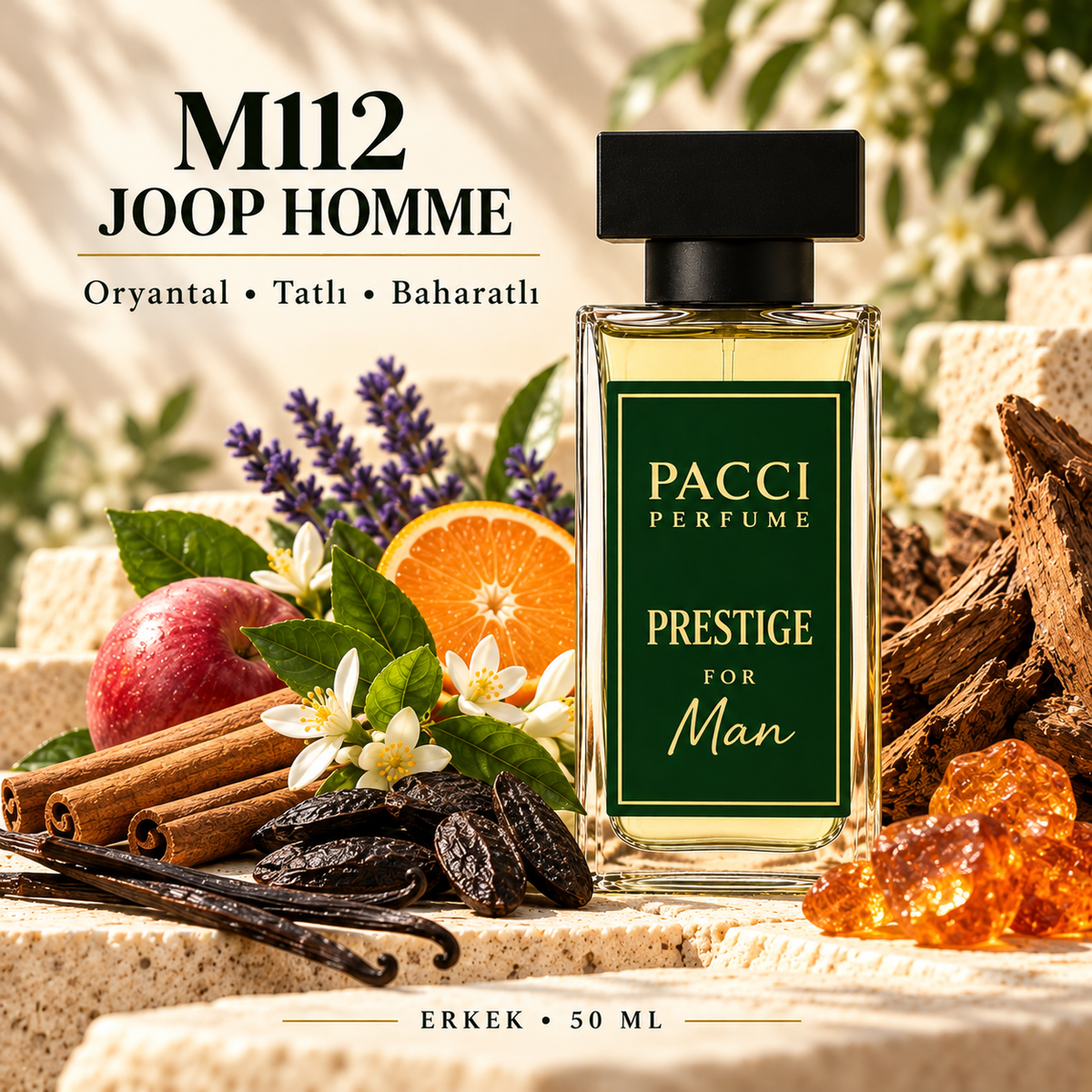 Joop Homme esintili PACCI M112 erkek parfümü 50 ML