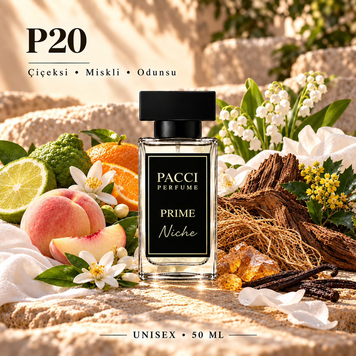 Parfums de Marly Valaya esintili PACCI P20 niche unisex parfüm 50 ML