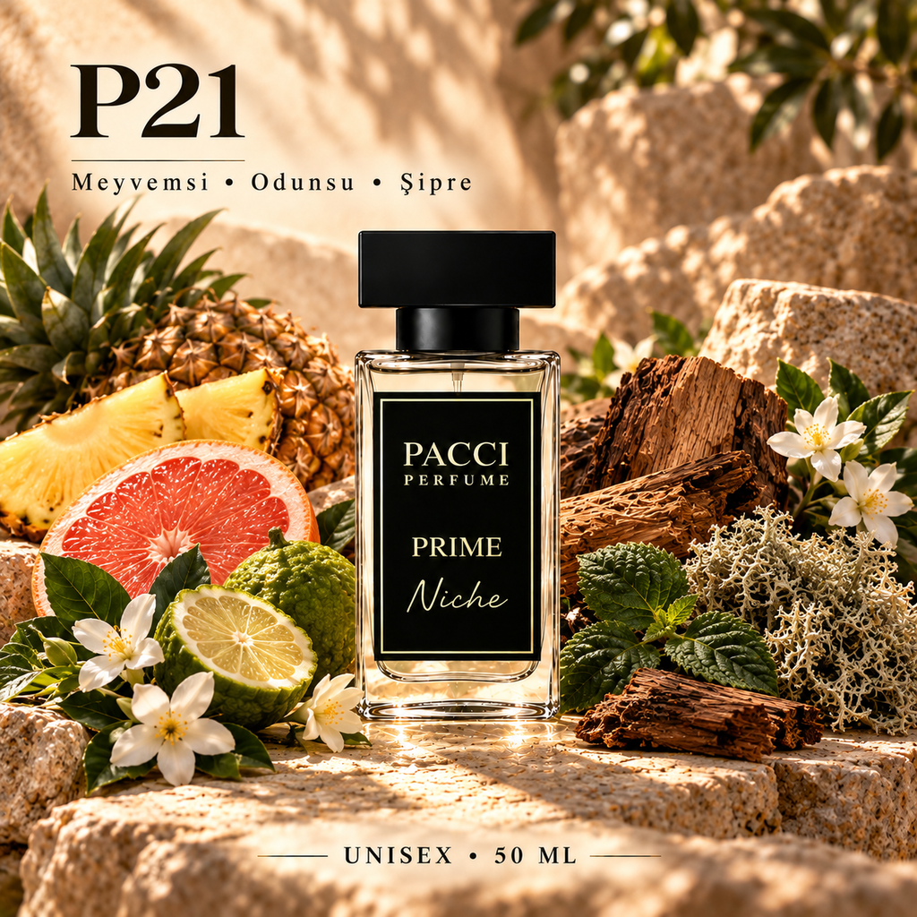 Nishane Hacivat esintili PACCI P21 niche unisex parfüm 50 ML