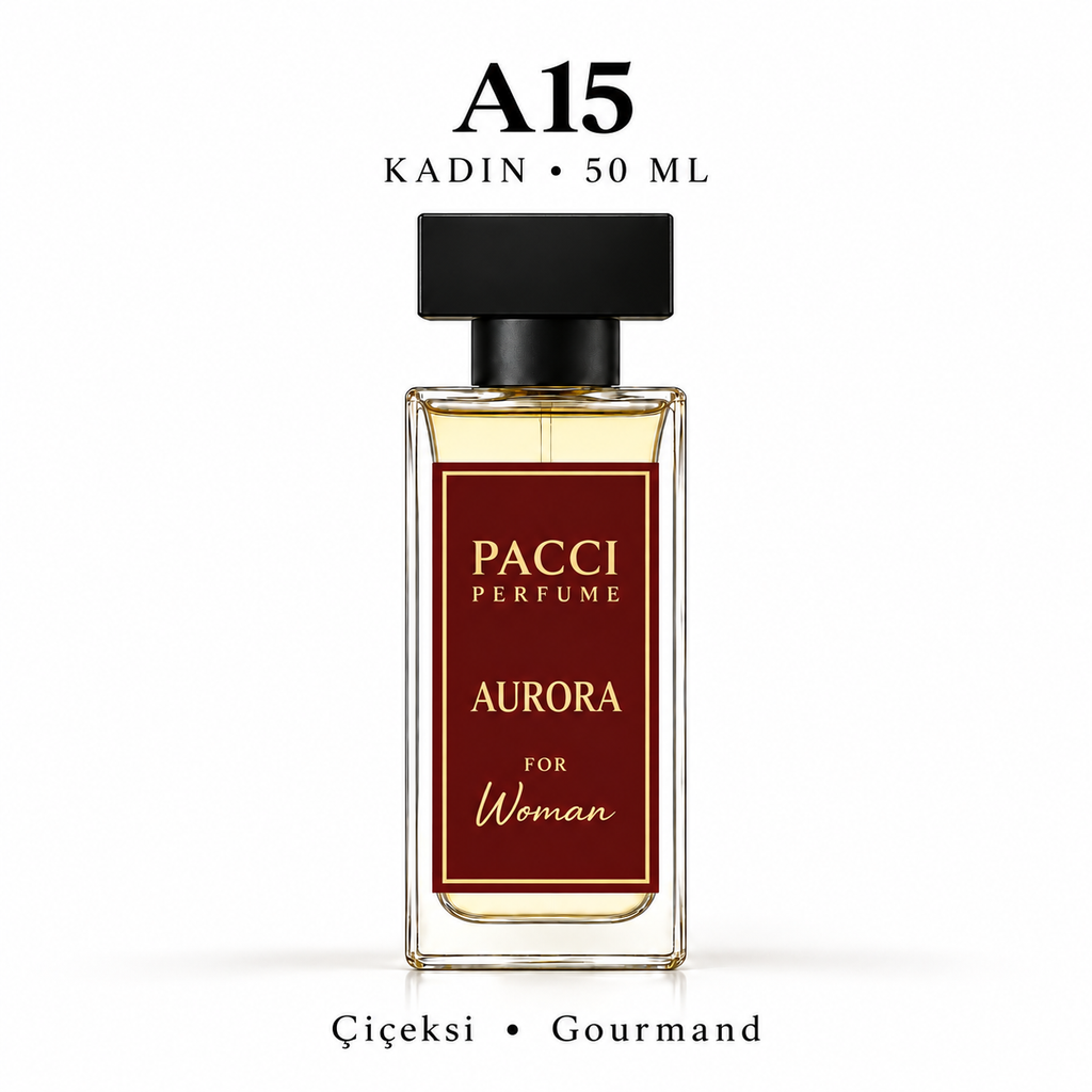 PACCI A15 Kadın Parfümü 50 ML – Çiçeksi • Gourmand