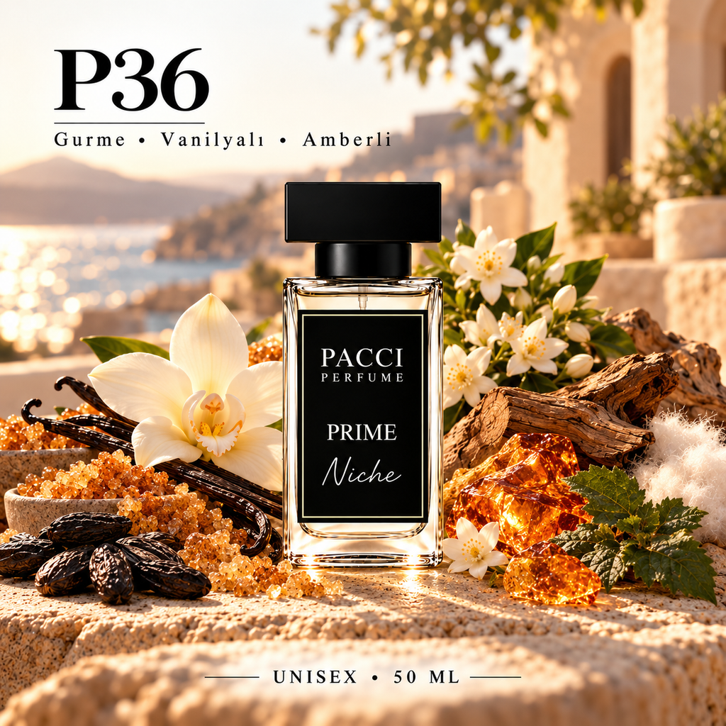 Kayali Vanilla 28 esintili PACCI P36 niche unisex parfüm 50 ML