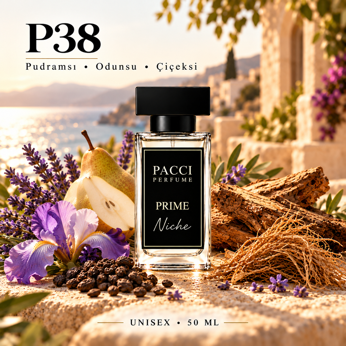 Dior Homme Intense esintili PACCI P38 niche unisex parfüm 50 ML