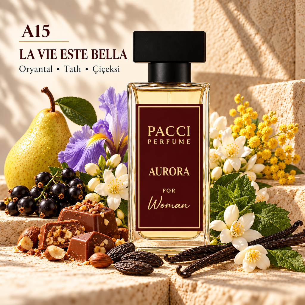 Lancôme La Vie Est Belle esintili PACCI A15 kadın parfümü 50 ML