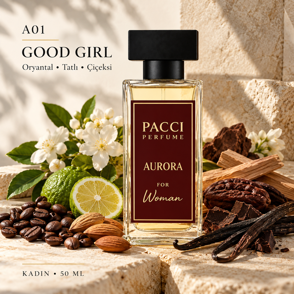 Good Girl esintili PACCI A01 kadın parfümü 50 ML