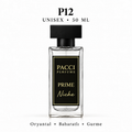 PACCI P12 Niche Unisex Parfüm 50 ML – Tütün • Vanilyalı • Baharatlı