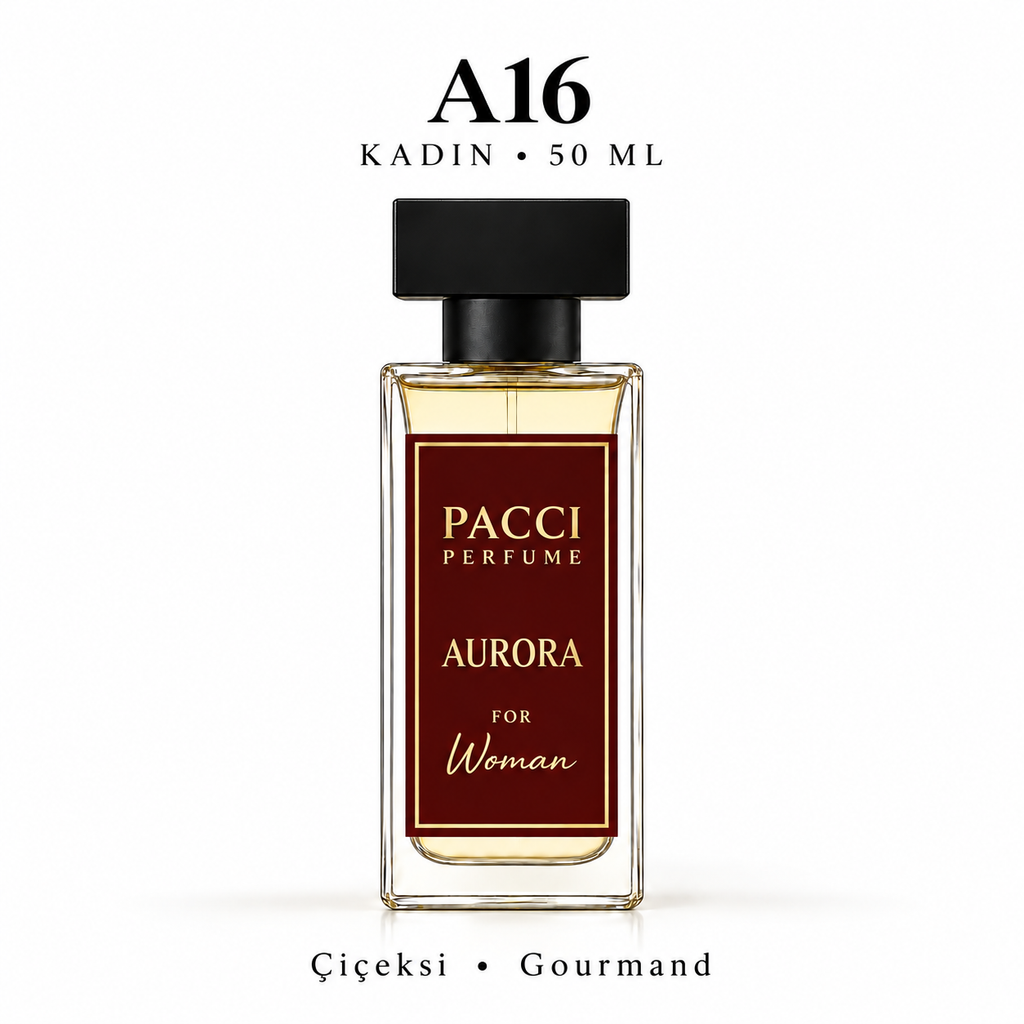 PACCI A16 Kadın Parfümü 50 ML – Çiçeksi • Gourmand