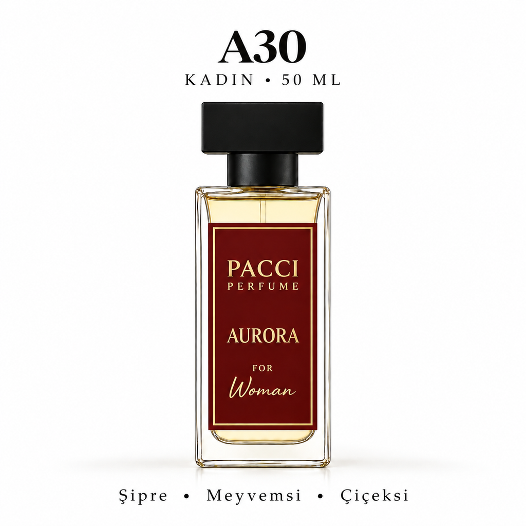 PACCI A30 Kadın Parfümü 50 ML – Şipre • Meyvemsi • Çiçeksi