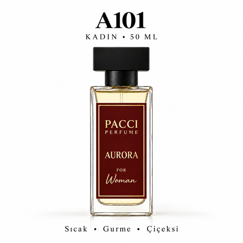 PACCI A101 Kadın Parfümü 50 ML – Sıcak • Gurme • Çiçeksi