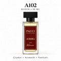 PACCI A102 Kadın Parfümü 50 ML – Çiçeksi • Aromatik • Vanilyalı