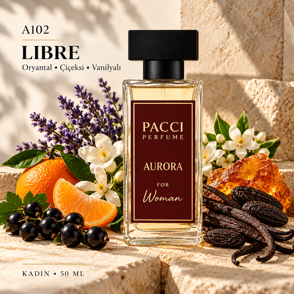 Yves Saint Laurent Libre esintili PACCI A102 kadın parfümü 50 ML