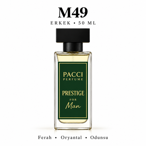 PACCI M49 Erkek Parfümü 50 ML – Ferah • Oryantal • Odunsu