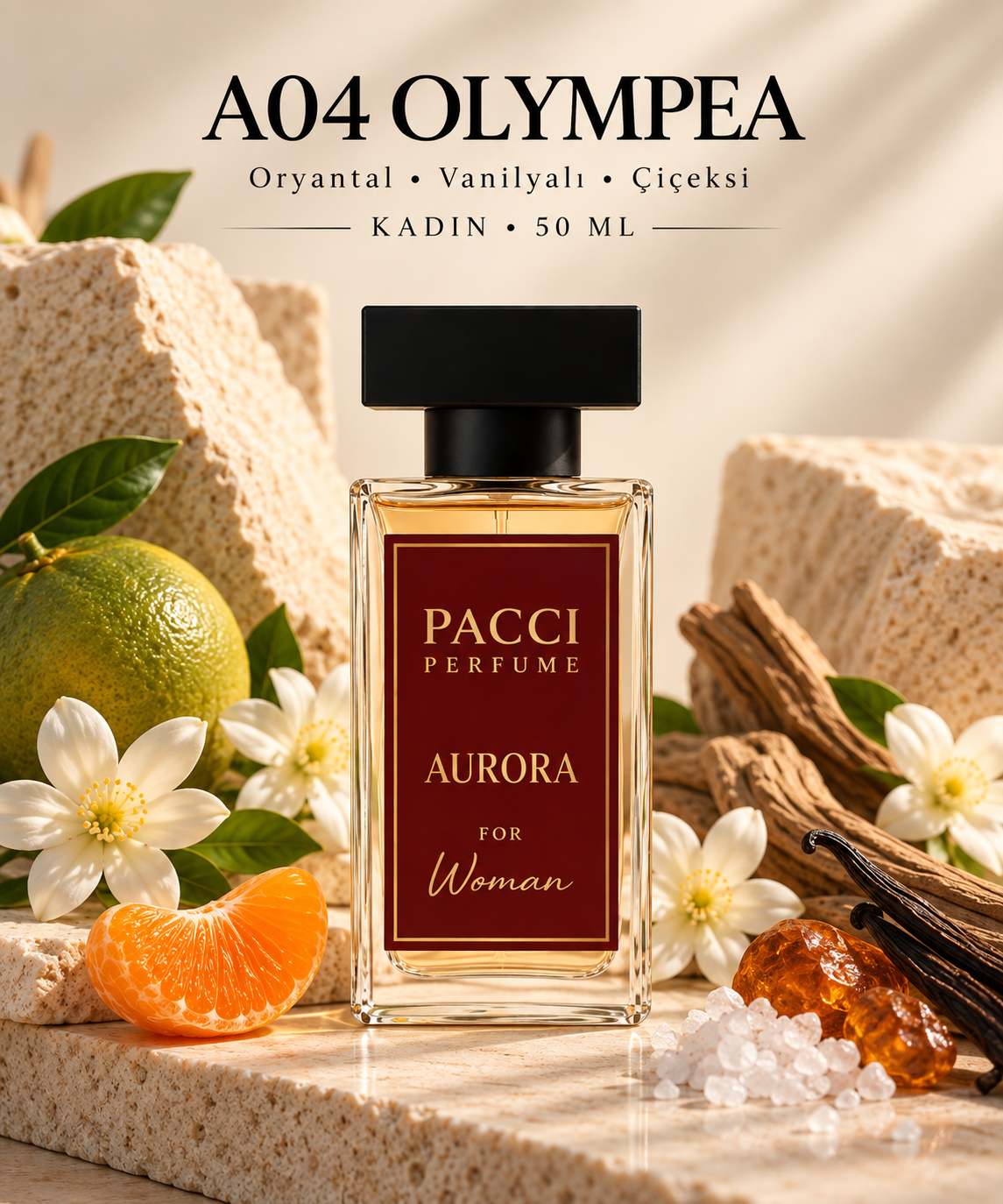 Rabanne Olympéa esintili PACCI A04 kadın parfümü 50 ML