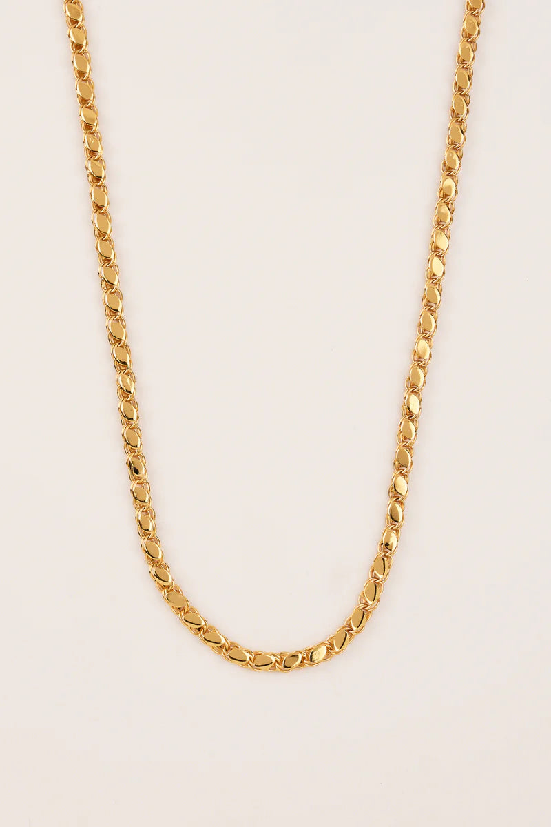 22K Altın Kaplama Arpa  Kolye