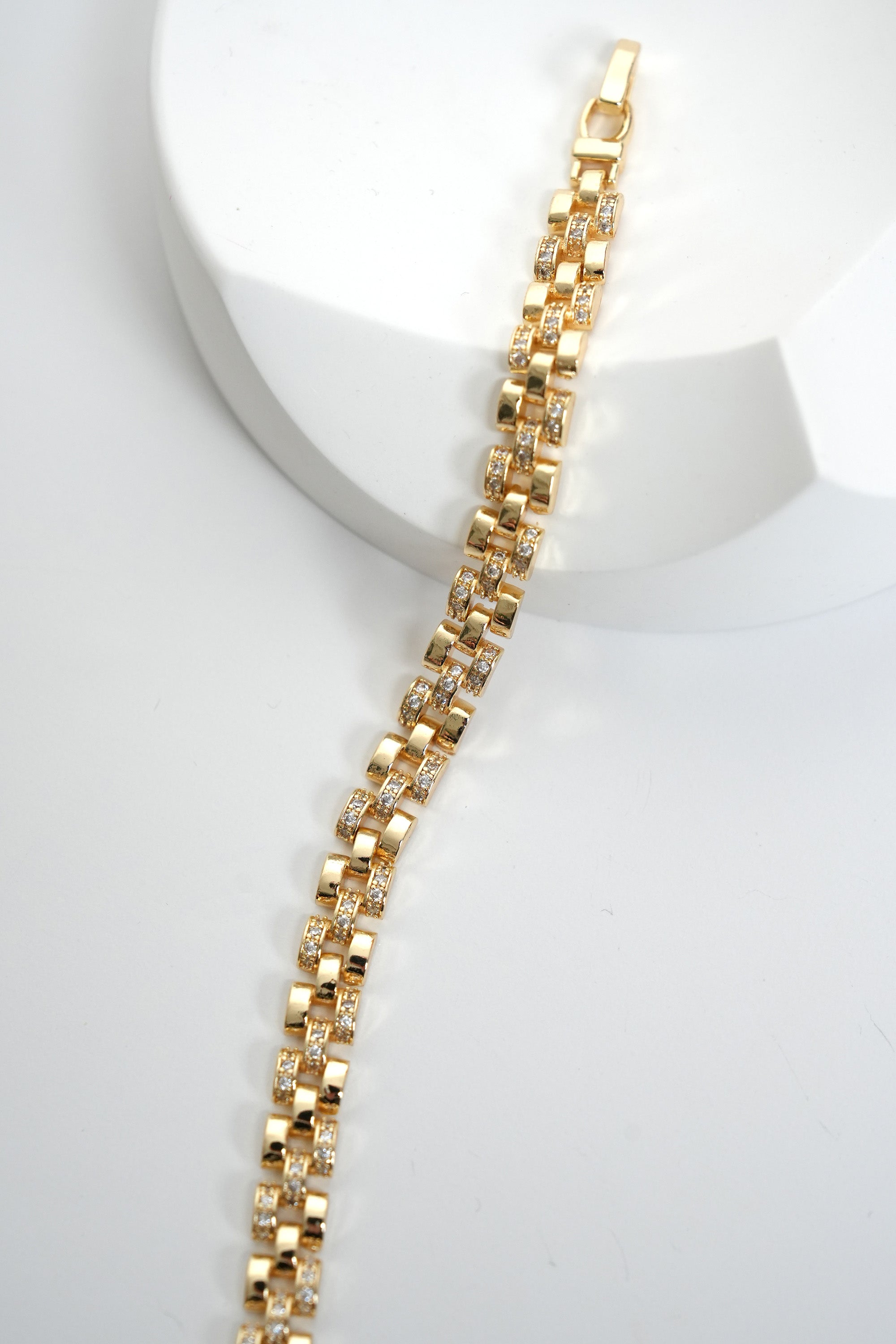 Çift Hat Gücü 14K Vip Bileklik