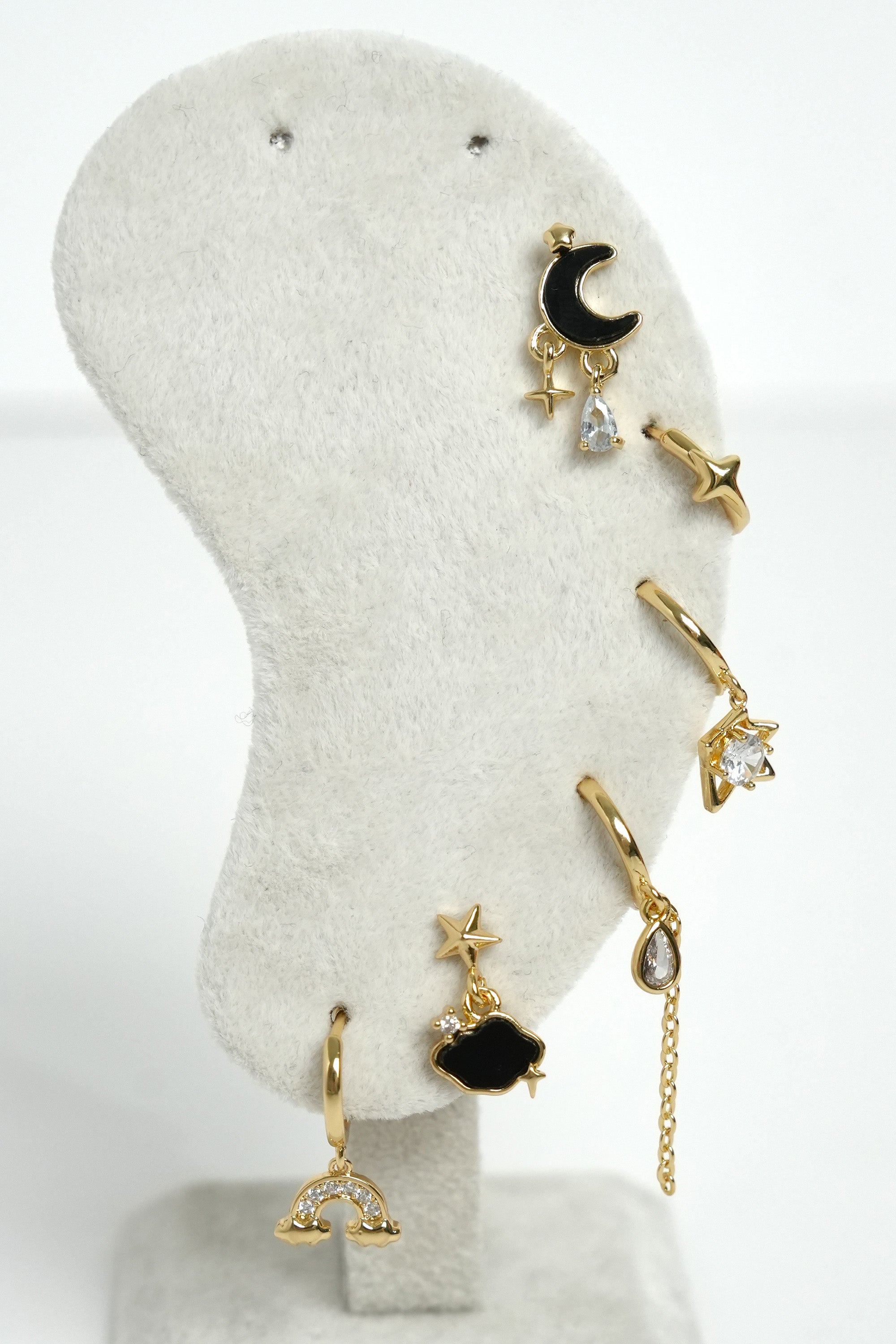 Gece Yolu Çoklu Luxe Küpe