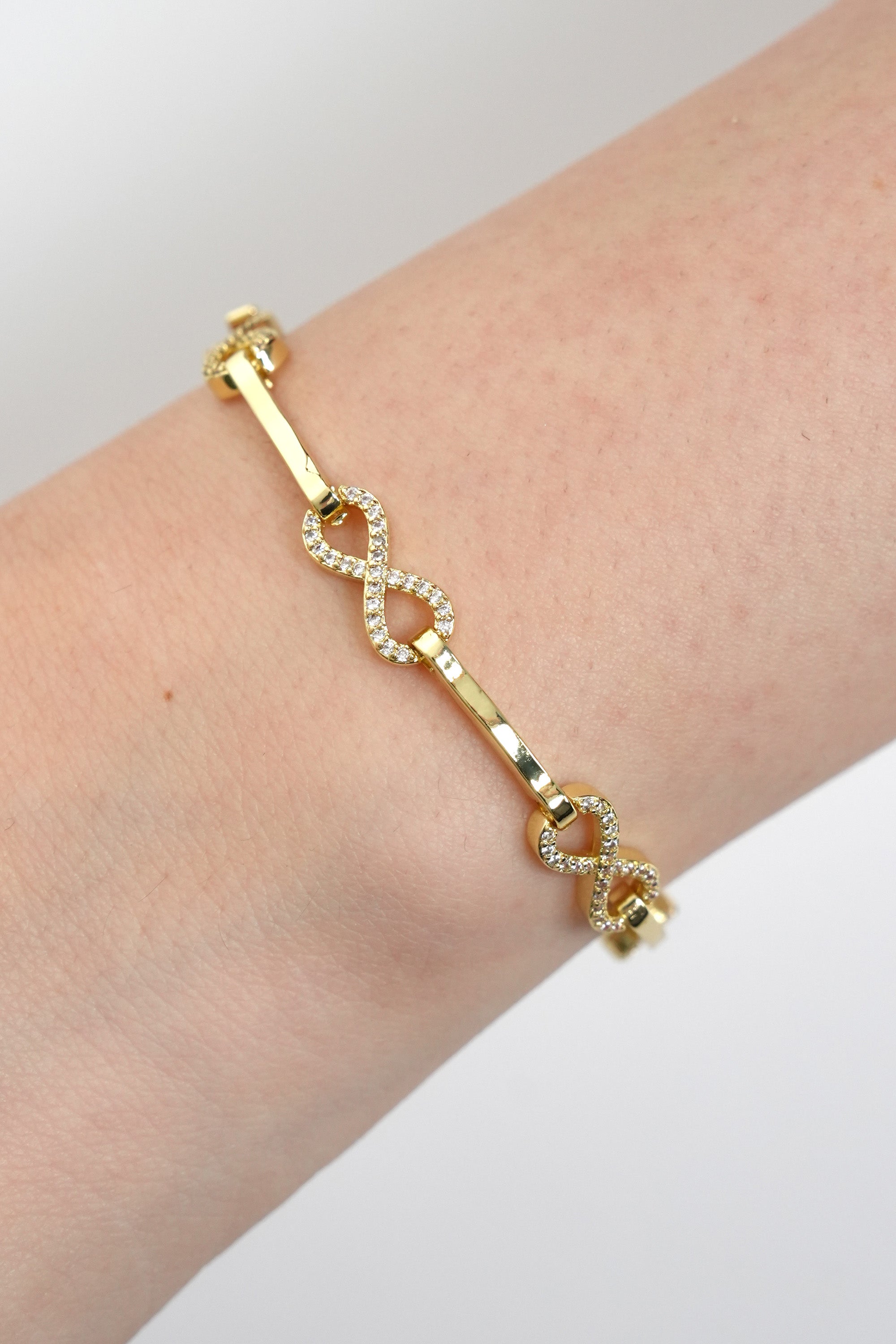 Saf Sonsuzluk 14K Vip Bileklik