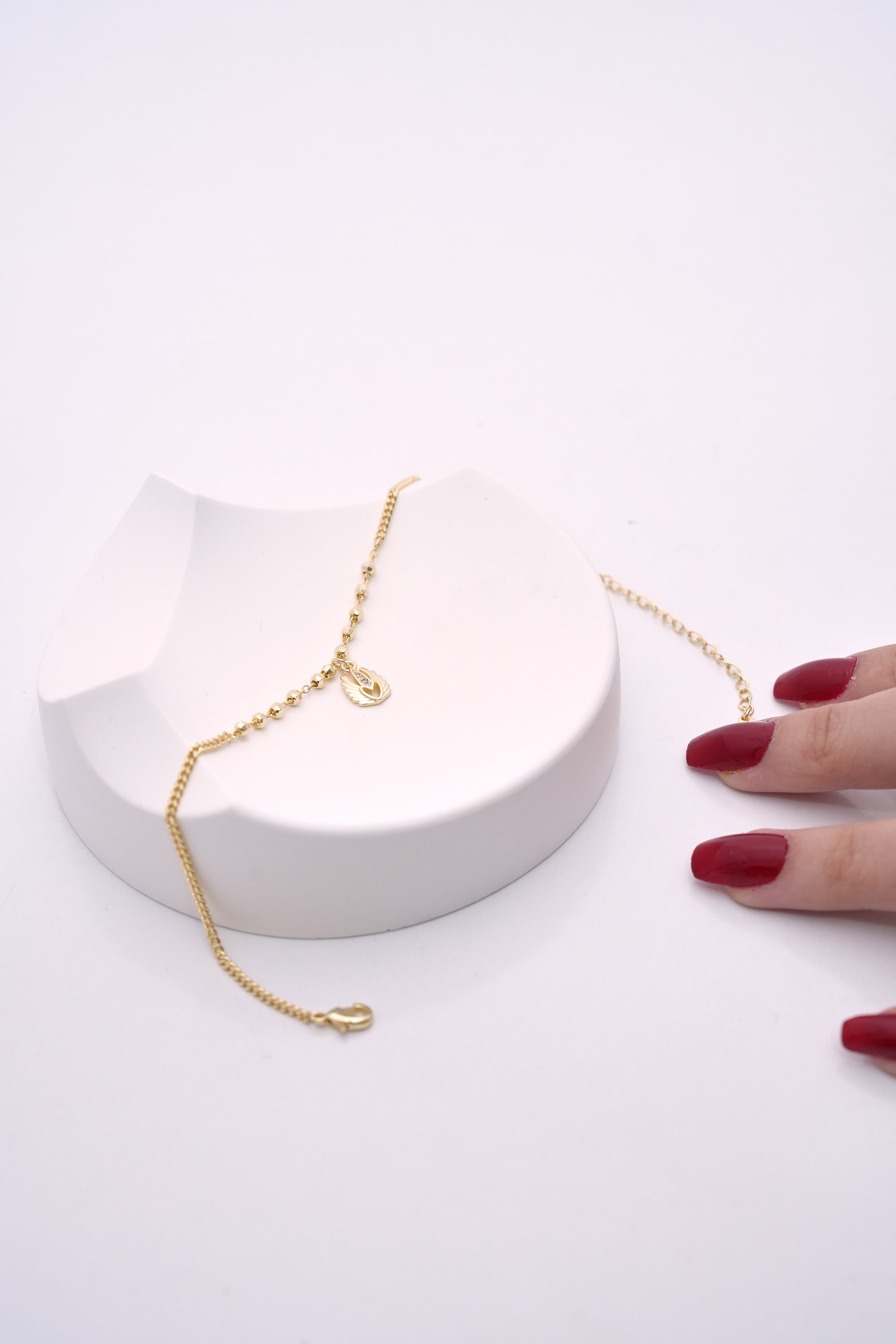 Zarif Tılsım 14K Altın Kaplama Luxe Halhal