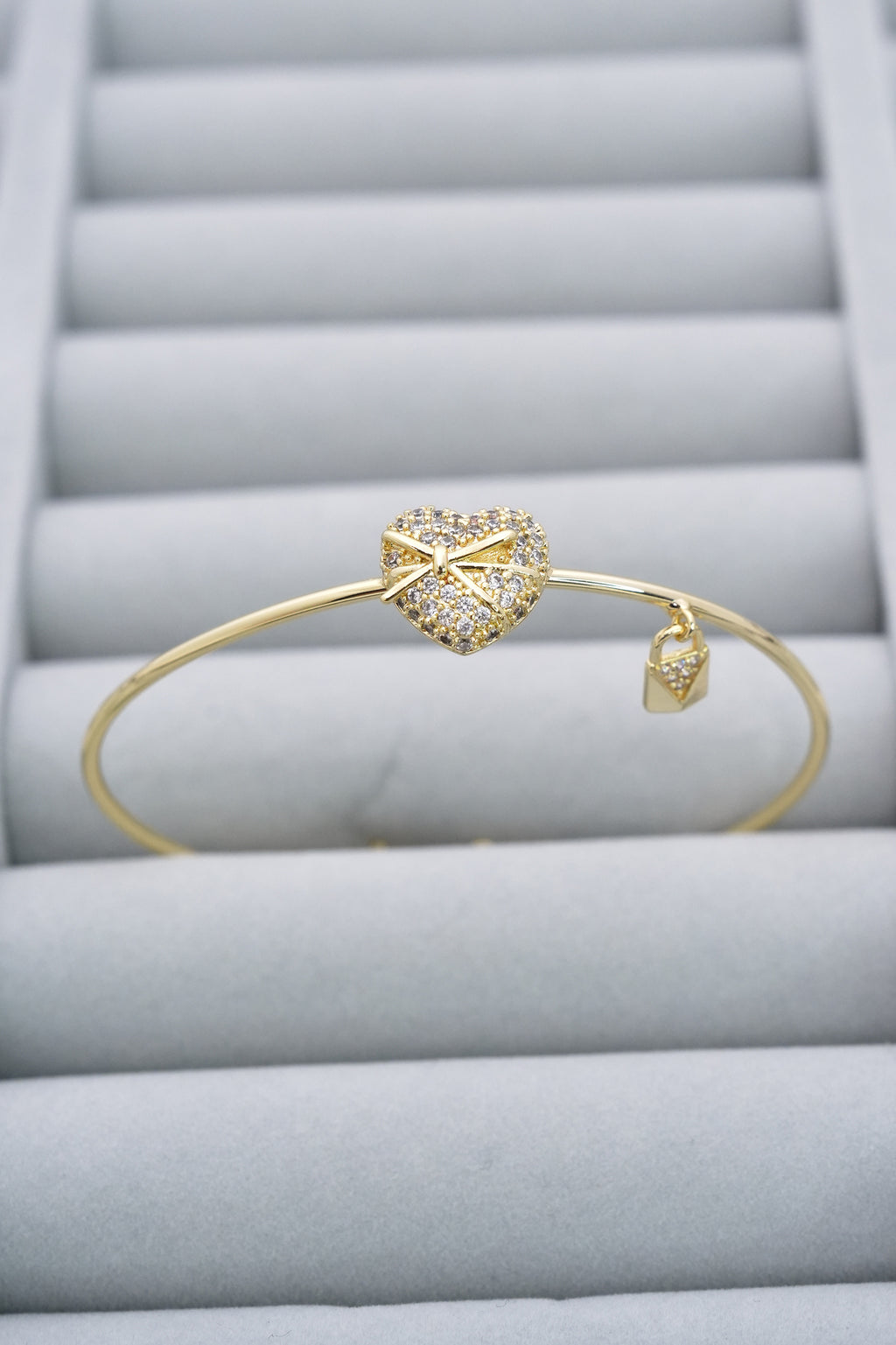 Aşk Fiyongu 14K Altın Kaplama Luxe Bileklik