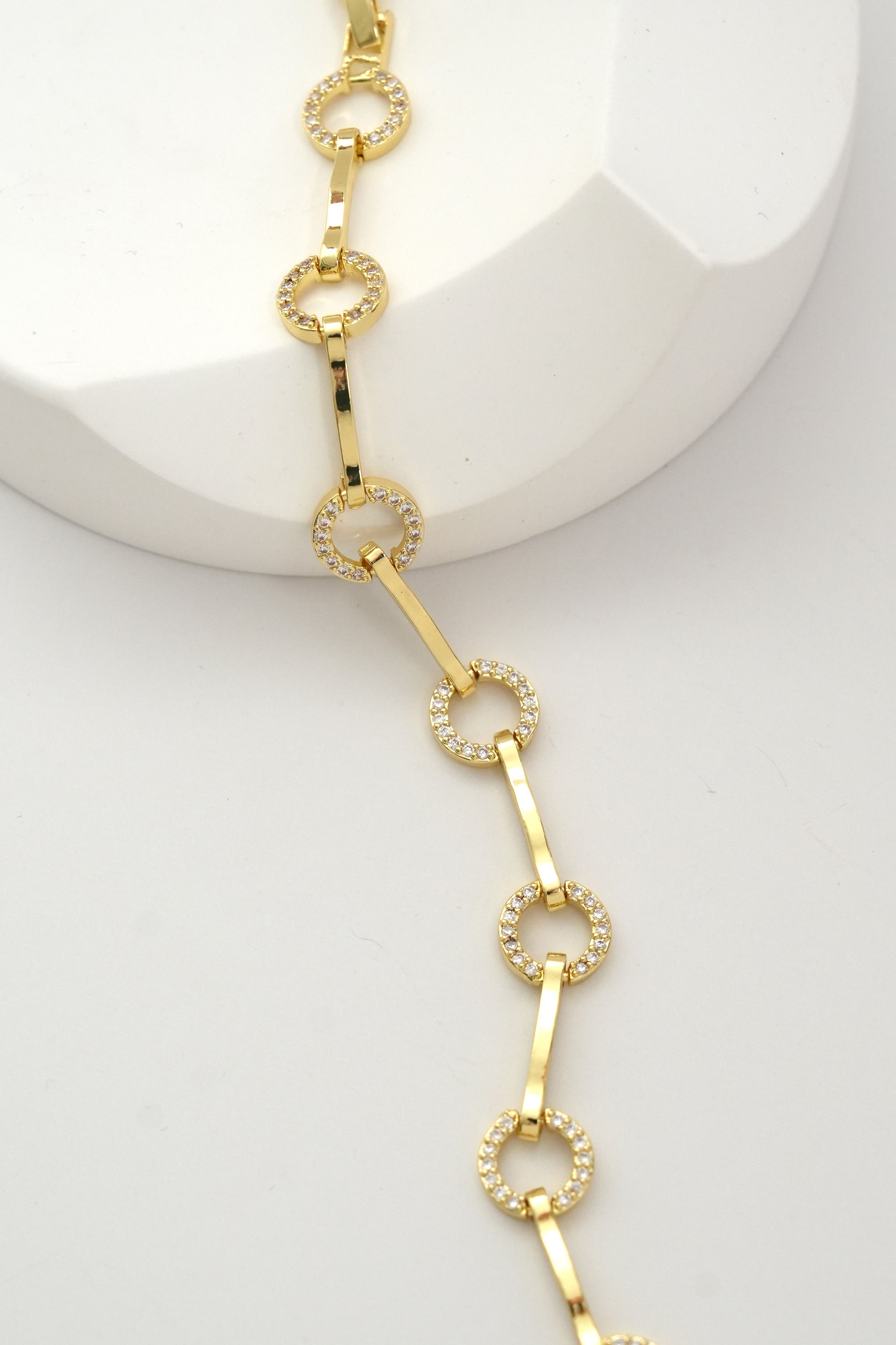 Altın Aralık 14K Vip Bileklik