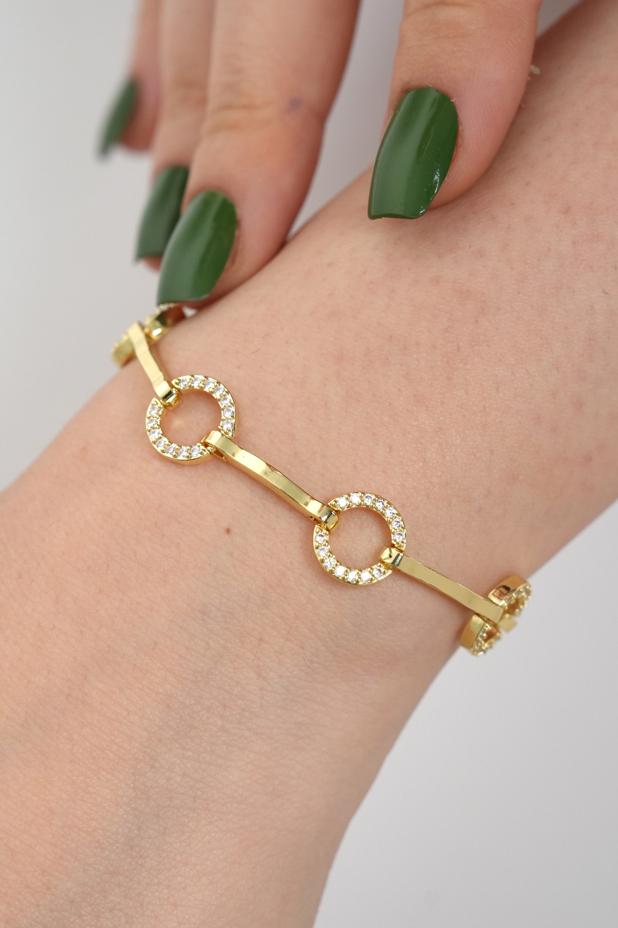 Altın Aralık 14K Vip Bileklik