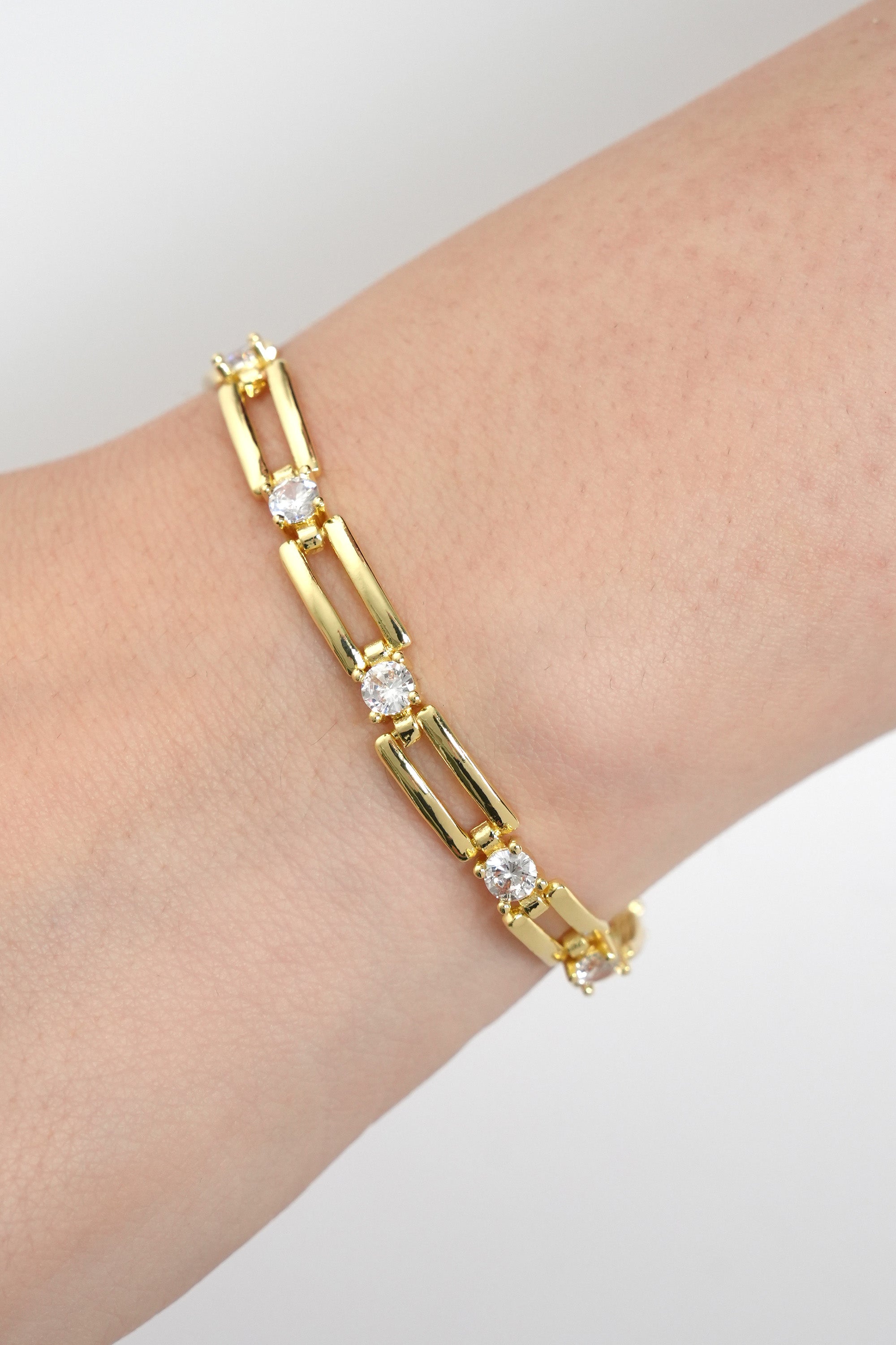 Işık Aralığı 14K Vip Bileklik