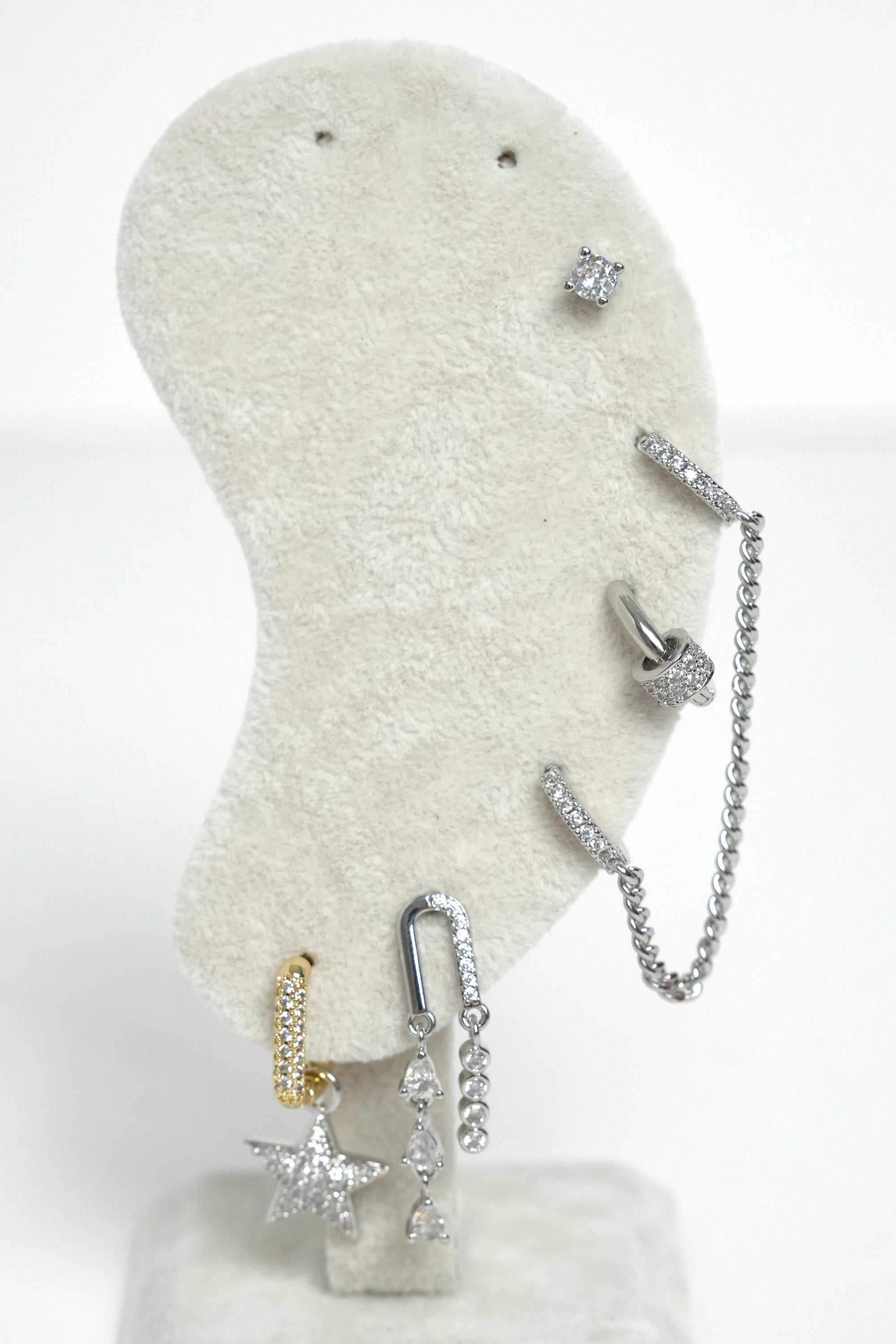 Altın Yörünge Çoklu Luxe Küpe